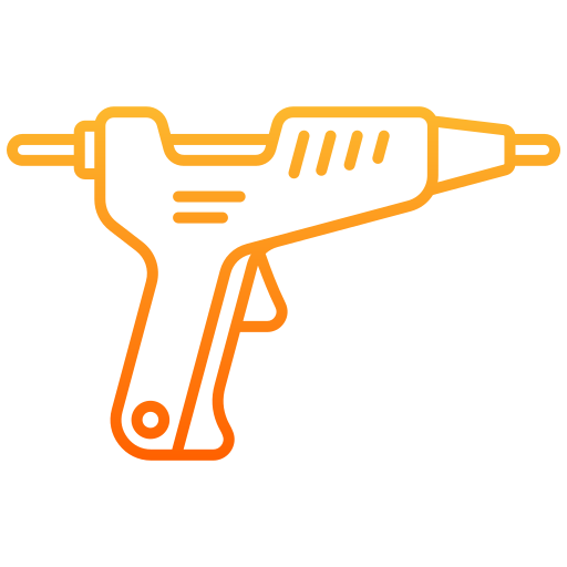 pistola de cola Generic gradient outline Ícone