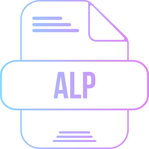 alp Generic gradient outline icon
