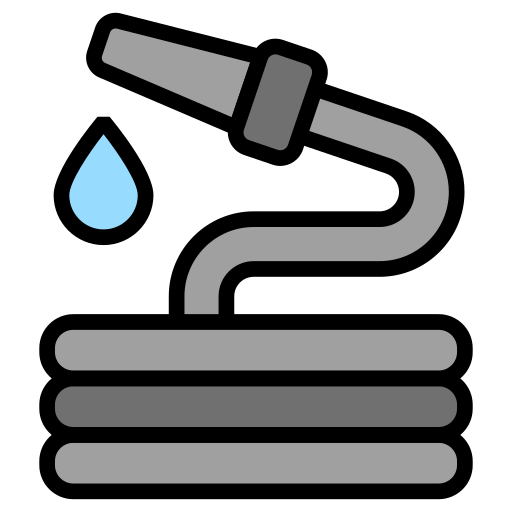 Water Hose Generic color lineal-color icon