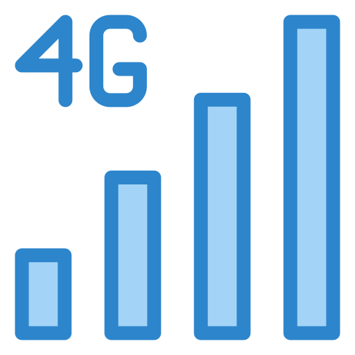 4g Generic color lineal-color icon