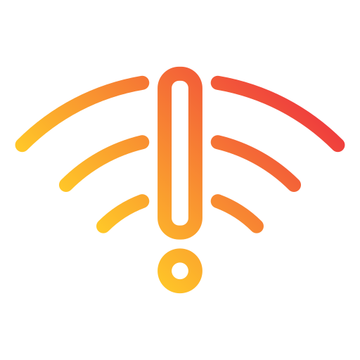 w-lan Generic gradient outline icon