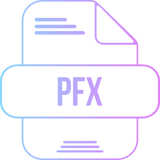 pfx Generic gradient outline icono