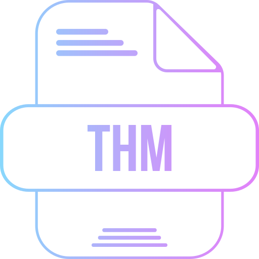 Thm Generic gradient outline icon