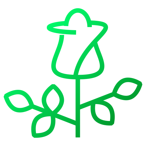 꽃 Generic gradient outline icon