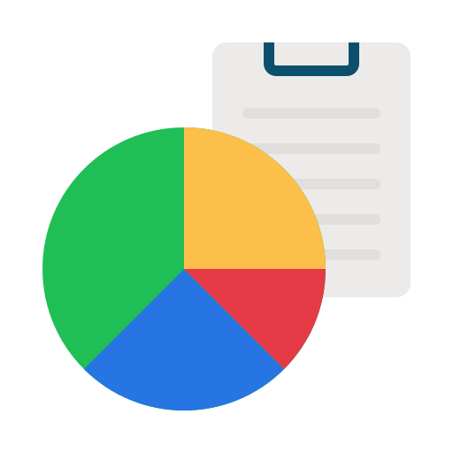 gráfico circular Generic color fill icono