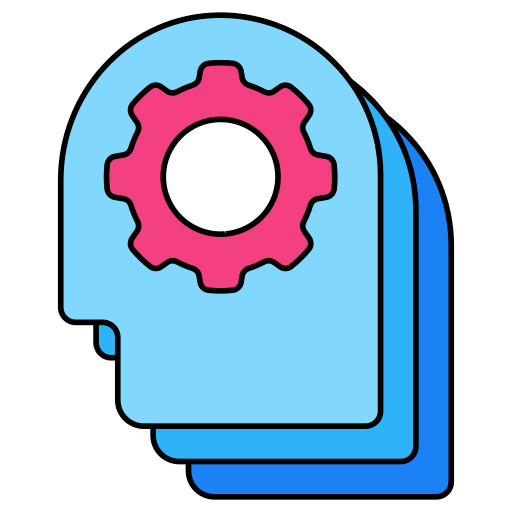 brain process Generic color lineal-color icon