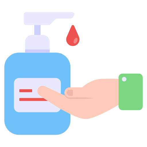 Hand sanitizer Generic color fill icon