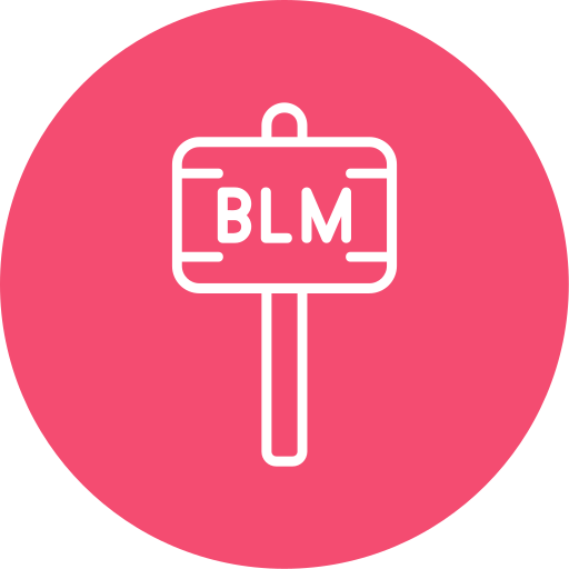 Black lives matter Generic color fill icon