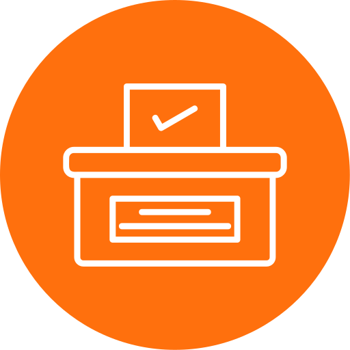 Voting Generic color fill icon