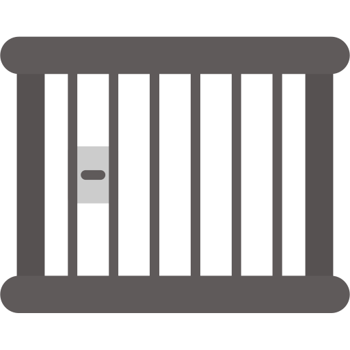 cárcel Generic color fill icono