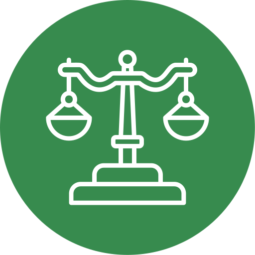 Justice scale Generic color fill icon
