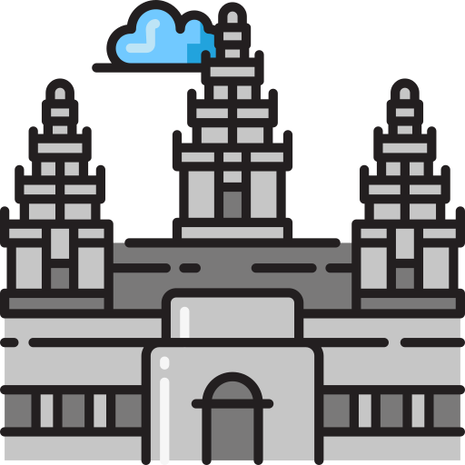 Angkor wat Flaticons.com Flat icon