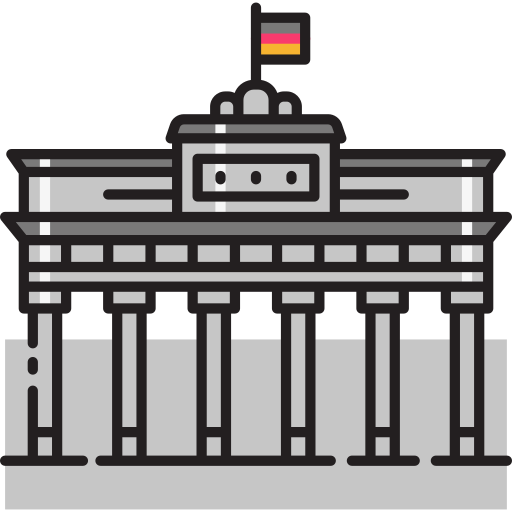 Brandenburg gate Flaticons.com Flat icon