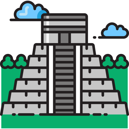 chichén itzá Flaticons.com Flat icono