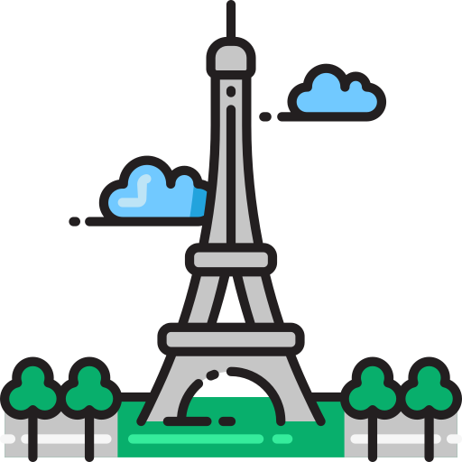 Eiffel tower Flaticons.com Flat icon
