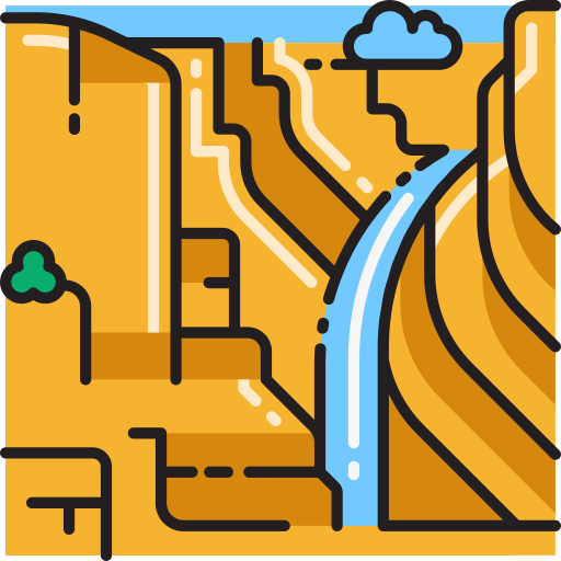 grand canyon Flaticons.com Flat icon