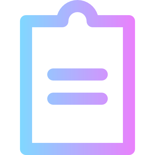 Document Super Basic Rounded Gradient icon