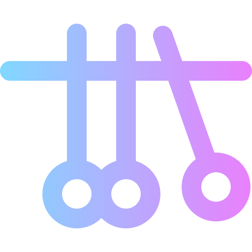 Physics Super Basic Rounded Gradient icon