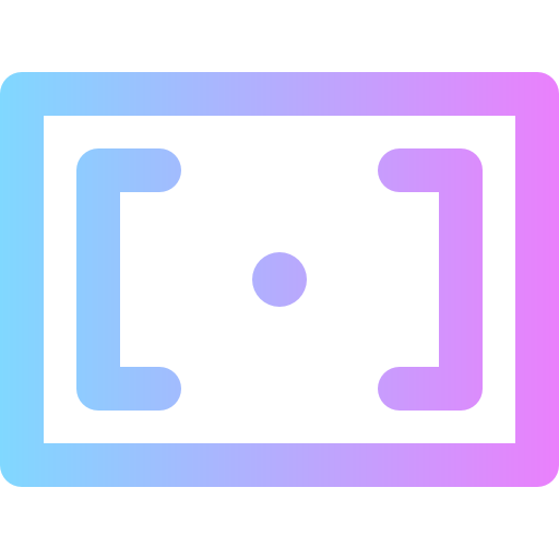 Record Super Basic Rounded Gradient icon
