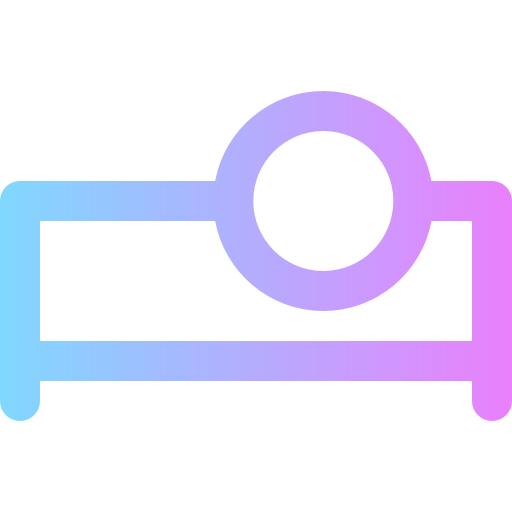Projector Super Basic Rounded Gradient icon