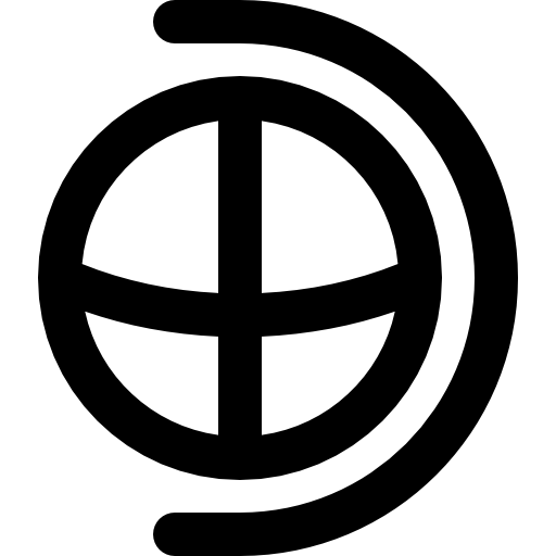 グローブ Super Basic Rounded Lineal icon