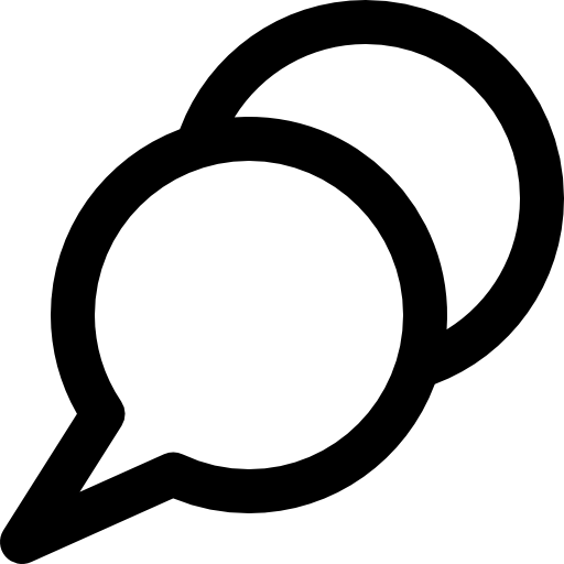 charla Super Basic Rounded Lineal icono