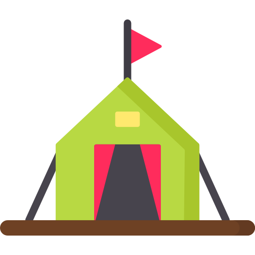 camping zelt Special Flat icon