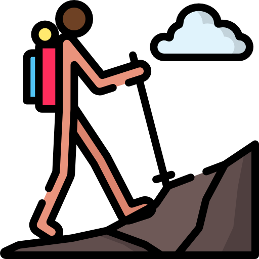 ハイキング Special Lineal color icon