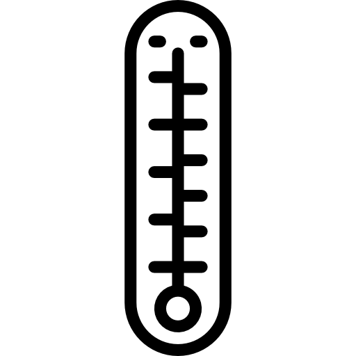 termómetro mynamepong Lineal icono
