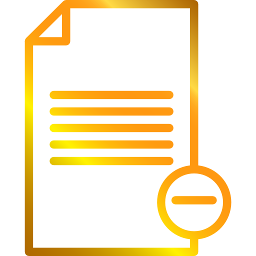 Document xnimrodx Lineal Gradient icon