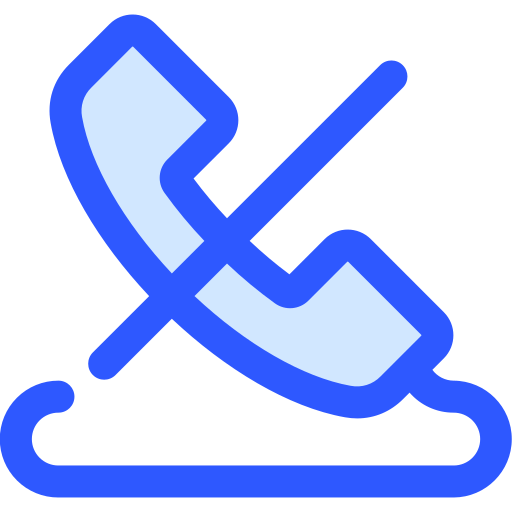 No call Generic color lineal-color icon