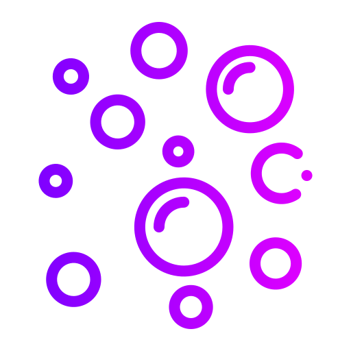 burbuja Generic gradient outline icono