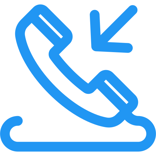 binnenkomend telefoongesprek Generic color outline icoon