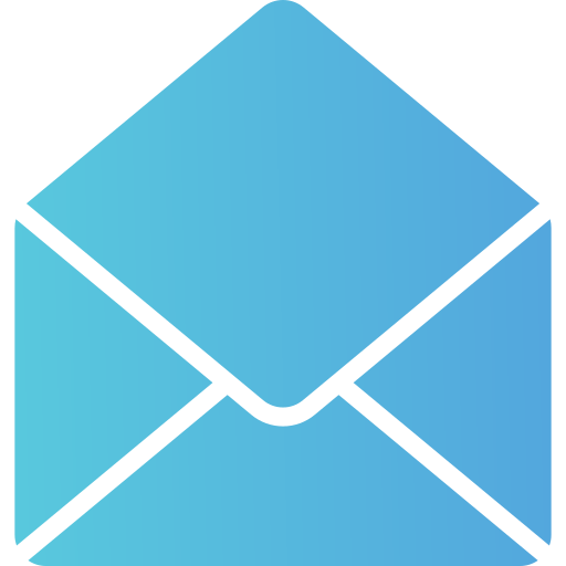 e-mail Generic gradient fill ikona