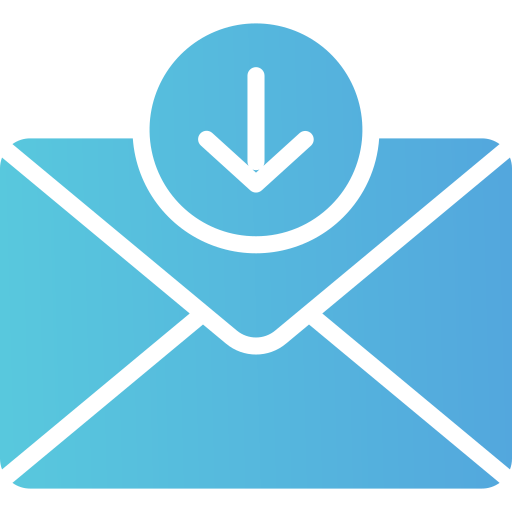Inbox Generic gradient fill icon