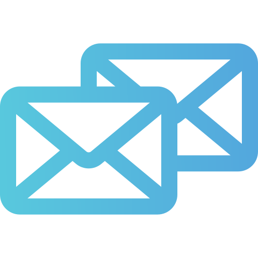 email Generic gradient outline icon
