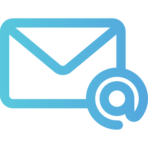 email Generic gradient outline icon