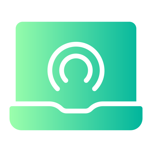 Broadcast Generic gradient fill icon