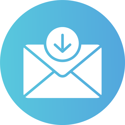 Inbox Generic gradient fill icon