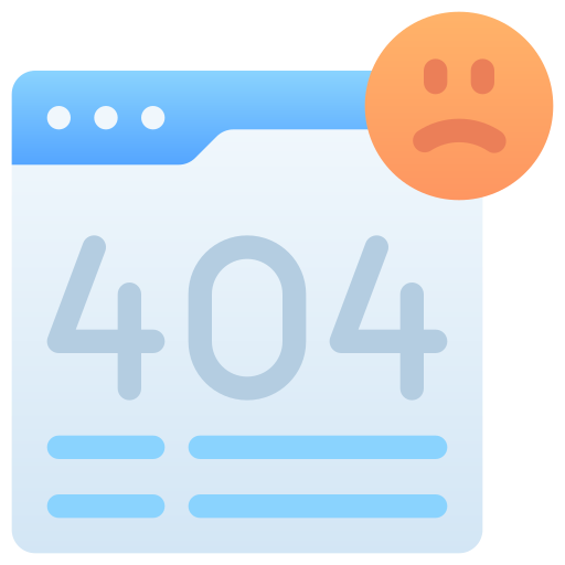 404 Generic gradient fill icon