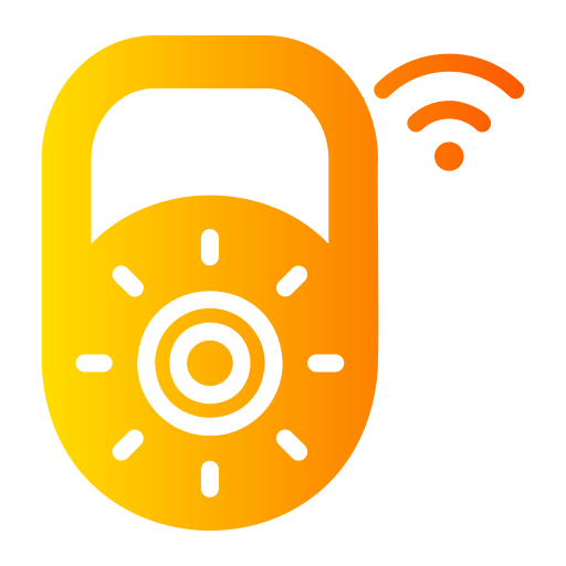 smart lock Generic gradient fill icon