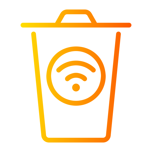 Smart trash Generic gradient outline icon