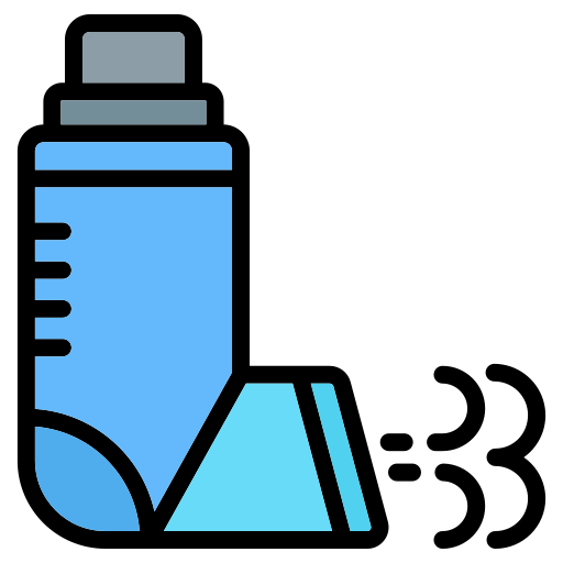 inhalator Generic color lineal-color icoon