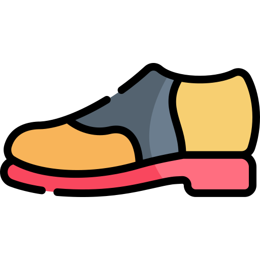 schoenen Kawaii Lineal color icoon