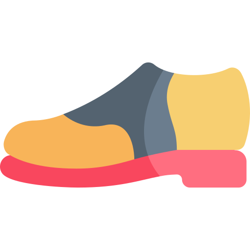 zapatos Kawaii Flat icono