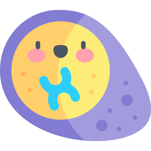 세포 Kawaii Flat icon