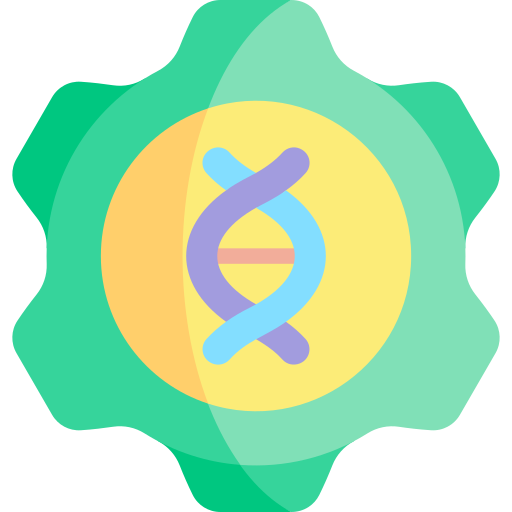遺伝子工学 Kawaii Flat icon