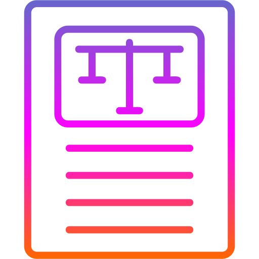 公民権 Generic gradient outline icon