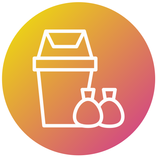 basura Generic gradient fill icono