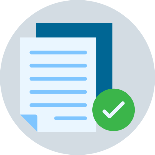 Document Generic color fill icon